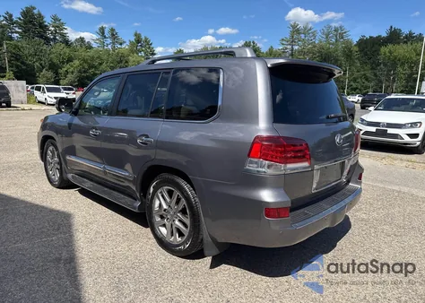 2015 Lexus Lx 570 from USA, damaged, VIN JTJHY7AX8F4186255